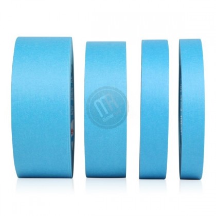 TESA - 04308 - Ruban de papier de protection carrosserie bleu