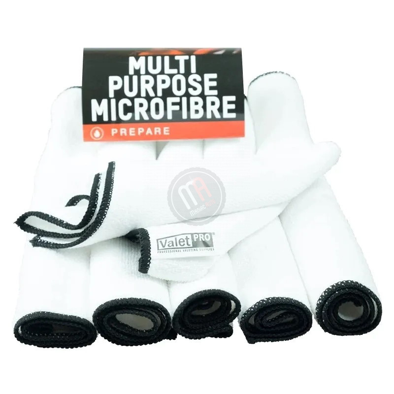 Multi Purpose Microfibre Cloth (pack de 6) - Maniac-Auto
